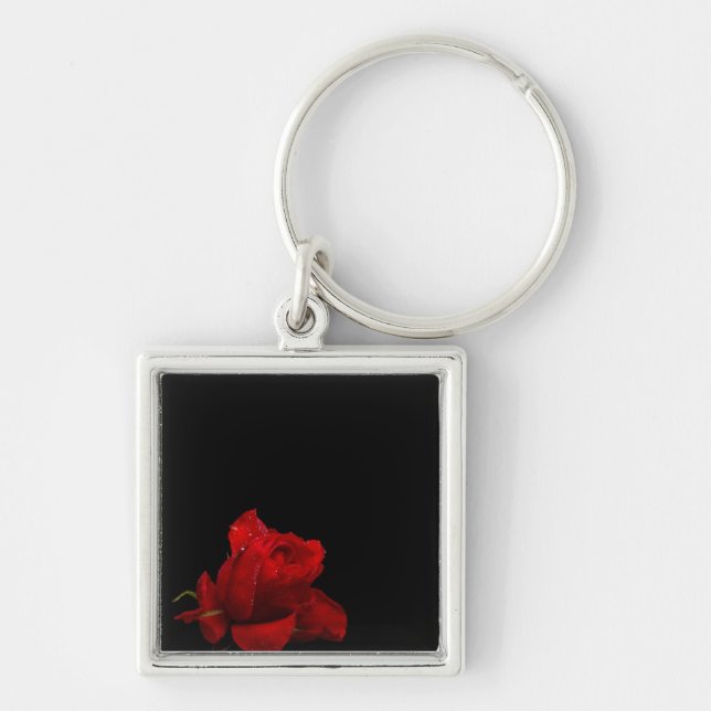 Roses Are Red Key Ring (Front)