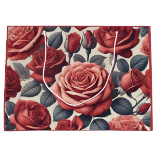 Roses are Red Large Gift Bag