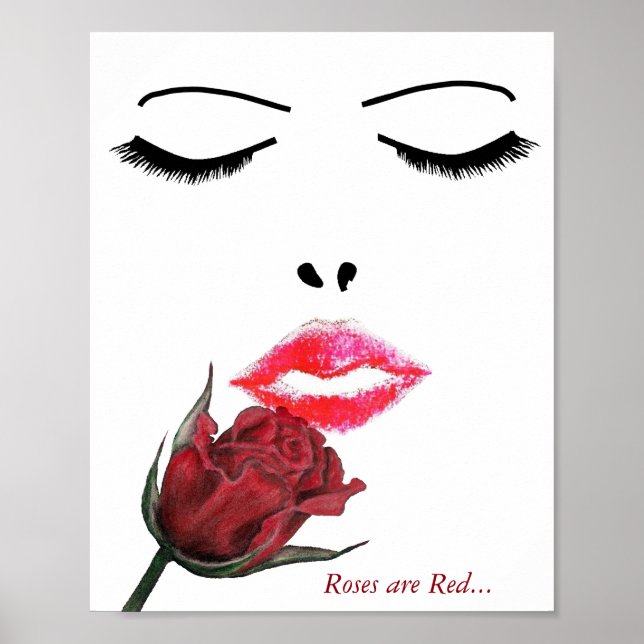 Roses are Red Picture Poster (Front)