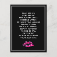 Roses Are Red Poem Funny Divorce