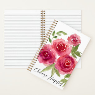 Roses are Red Spiral Notebook (5.5x8.5)