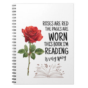 Roses Are Red This Book Is Very Spicy Book Lover 