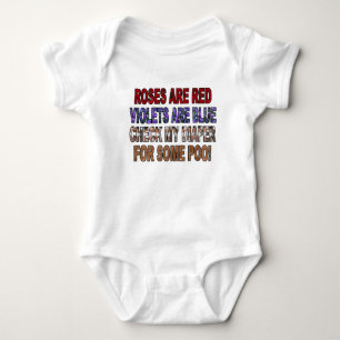 Roses are red violets are blue baby bodysuit