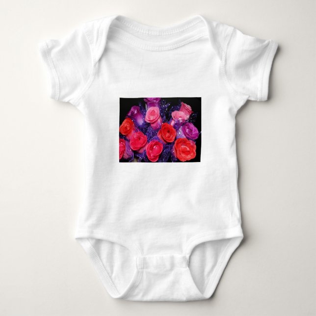 Roses Baby Bodysuit (Front)