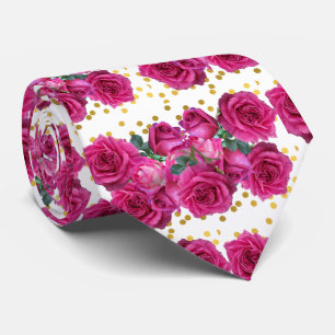 roses banner tie