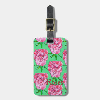 Roses Blank Luggage Tag