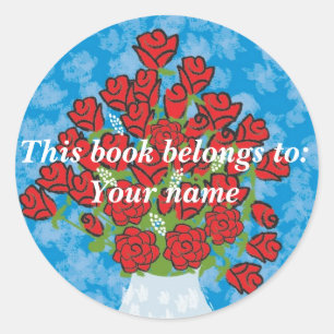 Roses Book label