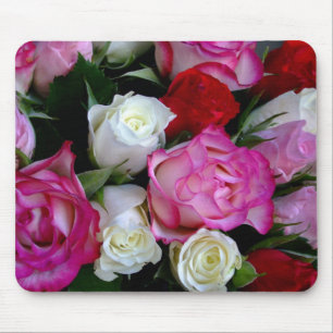 Roses Bouquet Mouse Mat
