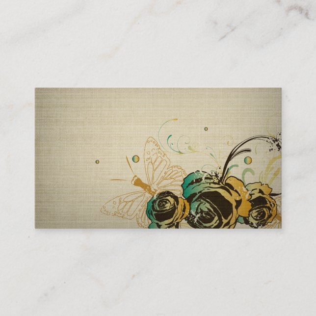 Roses Business Card (Front)