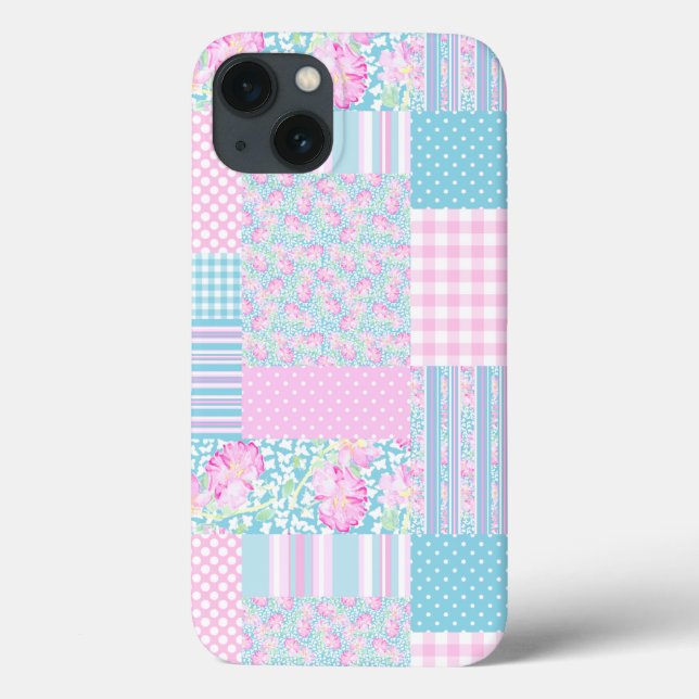 Roses Butterflies Patchwork Samsung Note 4 Case (Back)