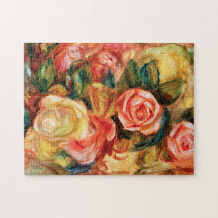 Roses by Pierre Auguste Renoir Jigsaw Puzzle