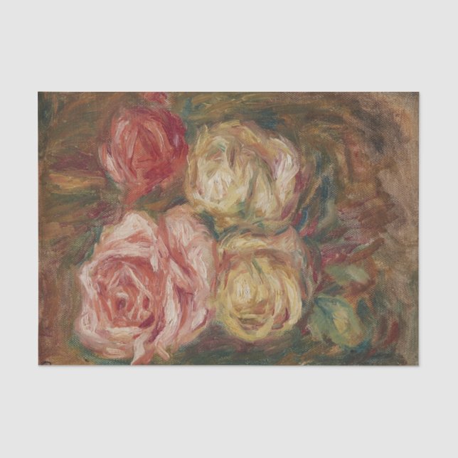 Roses by Renoir Tissue Paper (Front)