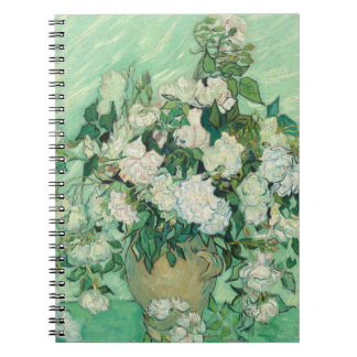 Roses by Vincent Van Gogh Notebook
