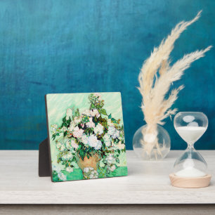 Roses by Vincent van Gogh Plaque