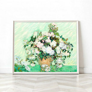 Roses by Vincent van Gogh Poster