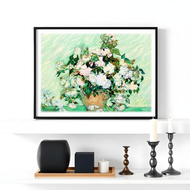 Roses by Vincent van Gogh Poster (Creator Uploaded)