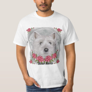 Roses Cairn Terrier T-Shirt