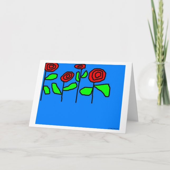 Roses Card (Front)