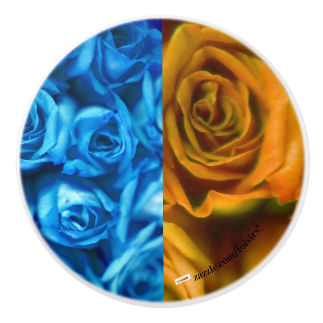 Roses Ceramic Pull (Front)