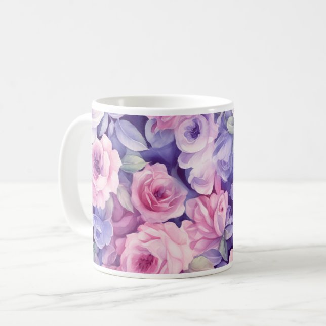Roses Coffee Mug (Front Left)