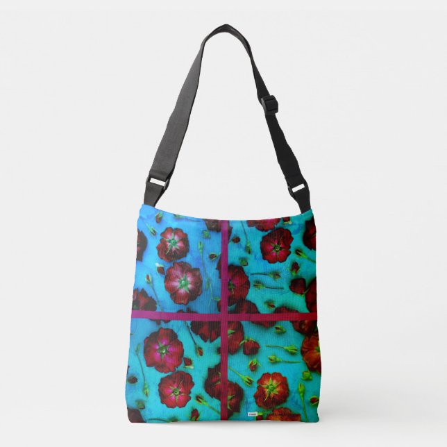Roses Crossbody Bag (Front)