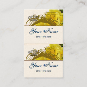 Roses, Crown, Swirls & Butterflies Mini Tags