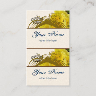 Roses, Crown, Swirls & Butterflies Mini Tags