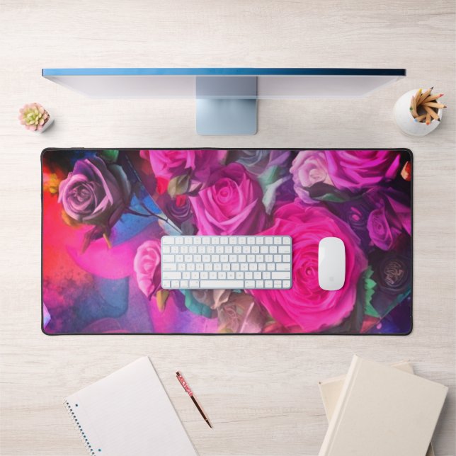 Roses Desk Mat (Office 1)