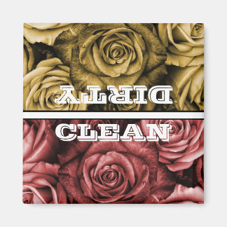 Roses Dishwasher Magnet