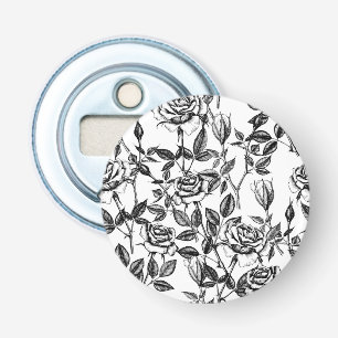 Roses drawing bottle opener