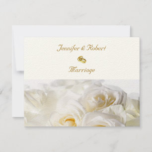 Roses Dream Wedding Invitation