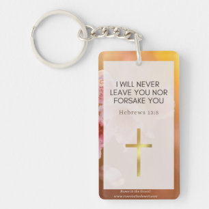 Roses & Faith 2 Key Ring