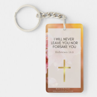 Roses & Faith 2 Key Ring