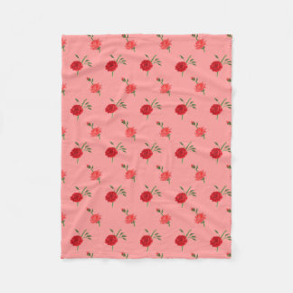Roses Fleece Blanket