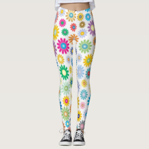 Roses floral green modern Leggings lifewomenstyle