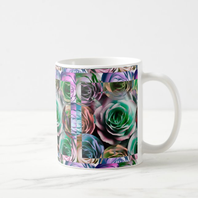 ROSES FLOWER ARTISTIC STYLE   COFFEE MUG (Right)