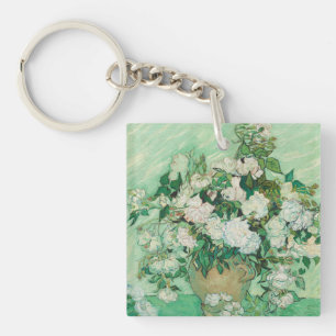 Roses - Flowers Bouquet Key Ring