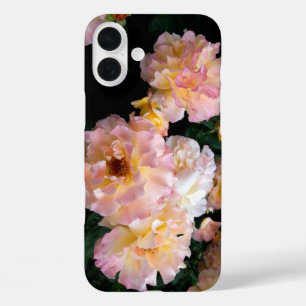 Roses Flowers , Pink Yellow Roses iPhone 16 Plus Case