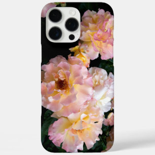 Roses Flowers , Pink Yellow Roses iPhone 16 Pro Max Case