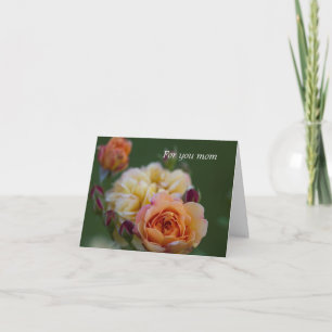 Roses for Mother's Day Card