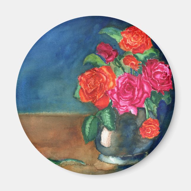 Roses for My Love Magnet (Front)