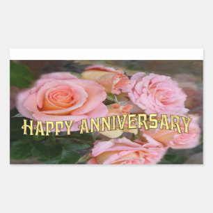 Roses for my Love ~ Thank You Stickers