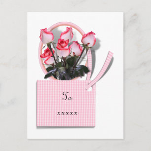 Roses for Someone Special on Mother's Day Postcard