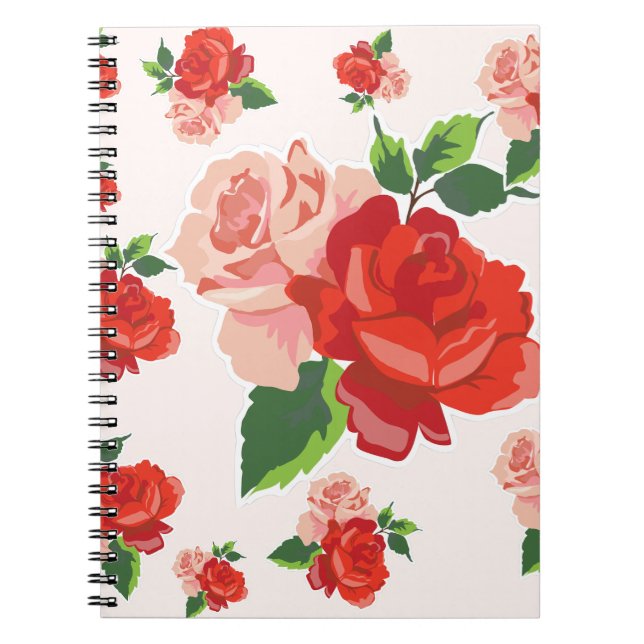 Roses For U Notebook (Front)