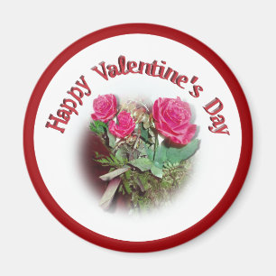 Roses for Valentine's Day Magnet