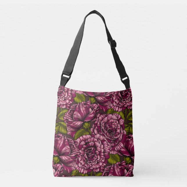 Roses for you crossbody bag (Front)