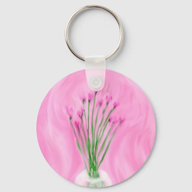 Roses For You Key Ring (Front)