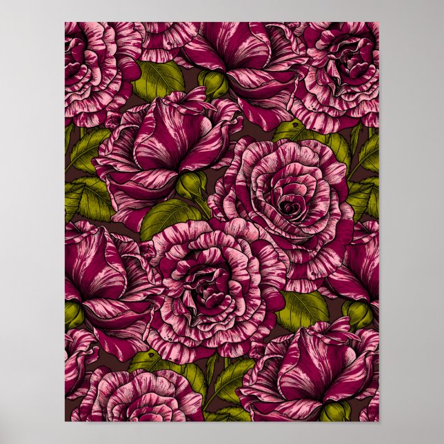 Roses for you poster (Front)