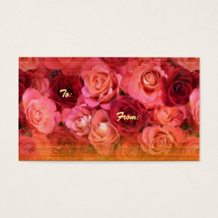 Roses Gift Tag