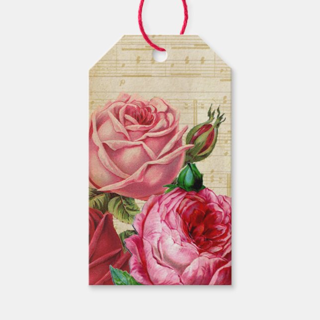 Roses Gift Tags (Front)